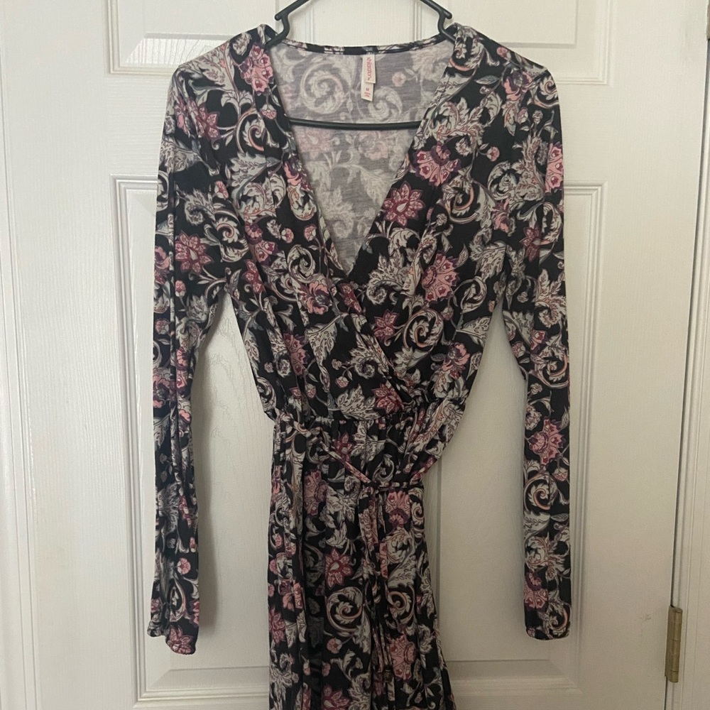 Paisley Wrap Dress
